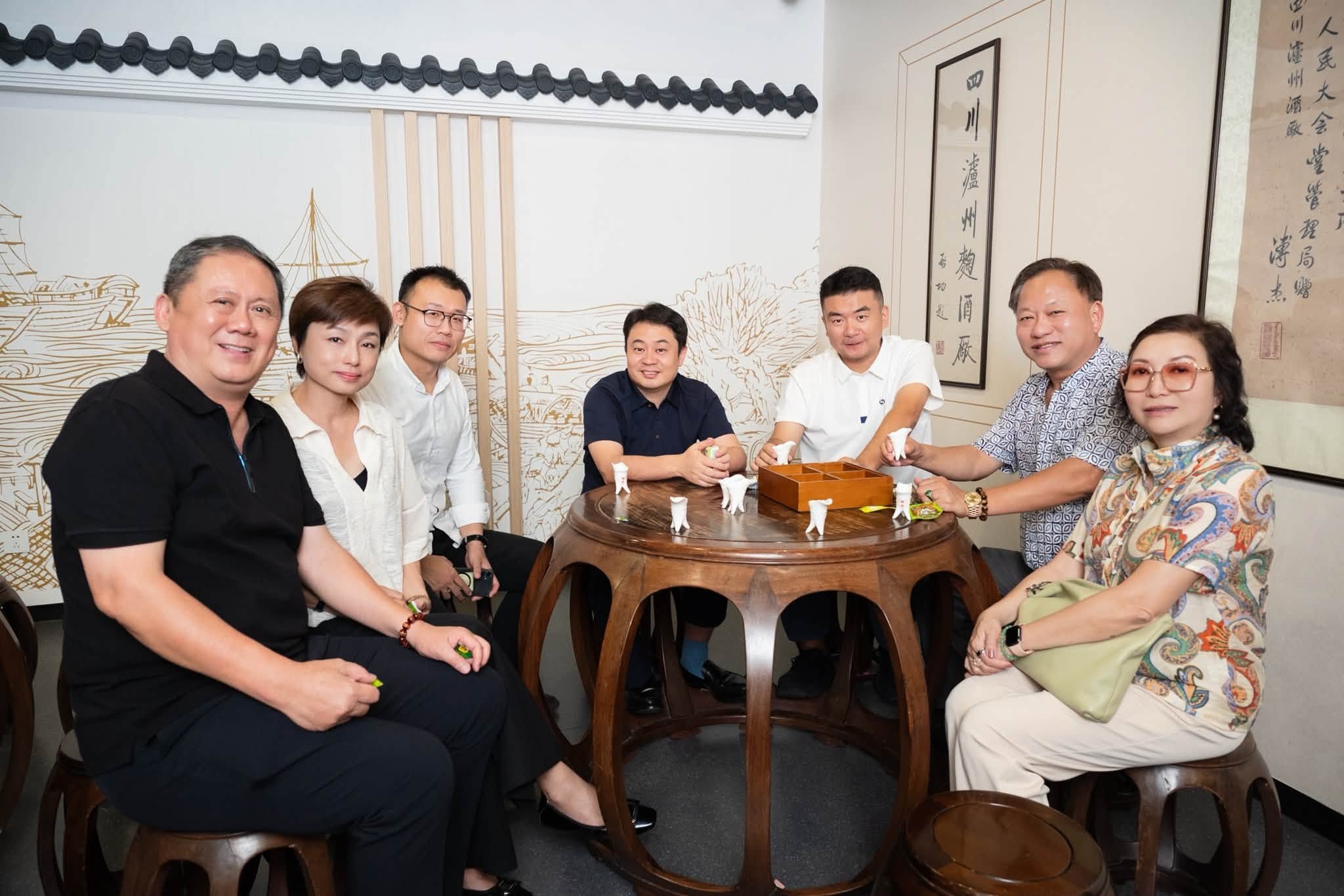 八邑会馆走访泸州老窖-搭建中新酒业合作桥梁06