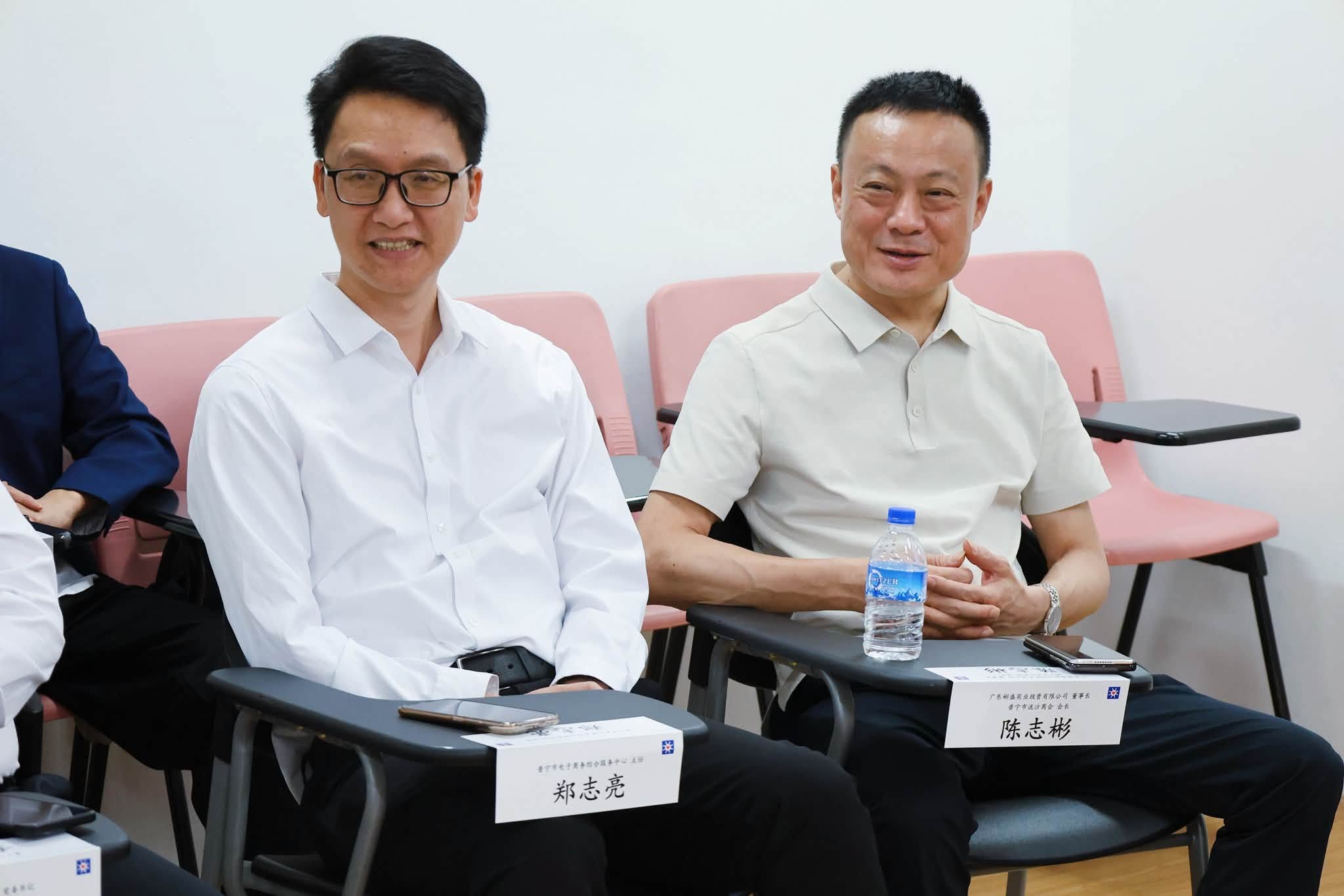 普宁市长率团到访-深化新普经贸文化交流15